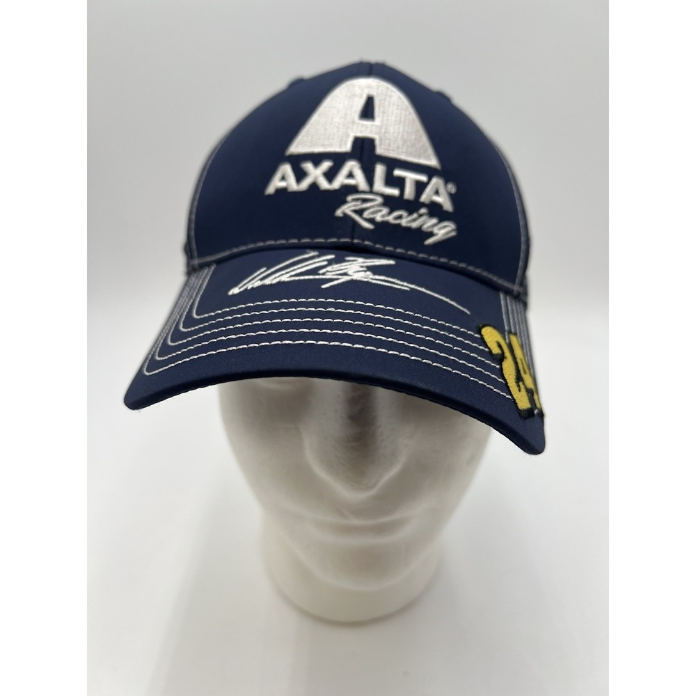 Jeff Gordon 24 Axalta Racing Liberty University NASCAR Adjustable Hat Cap Blue